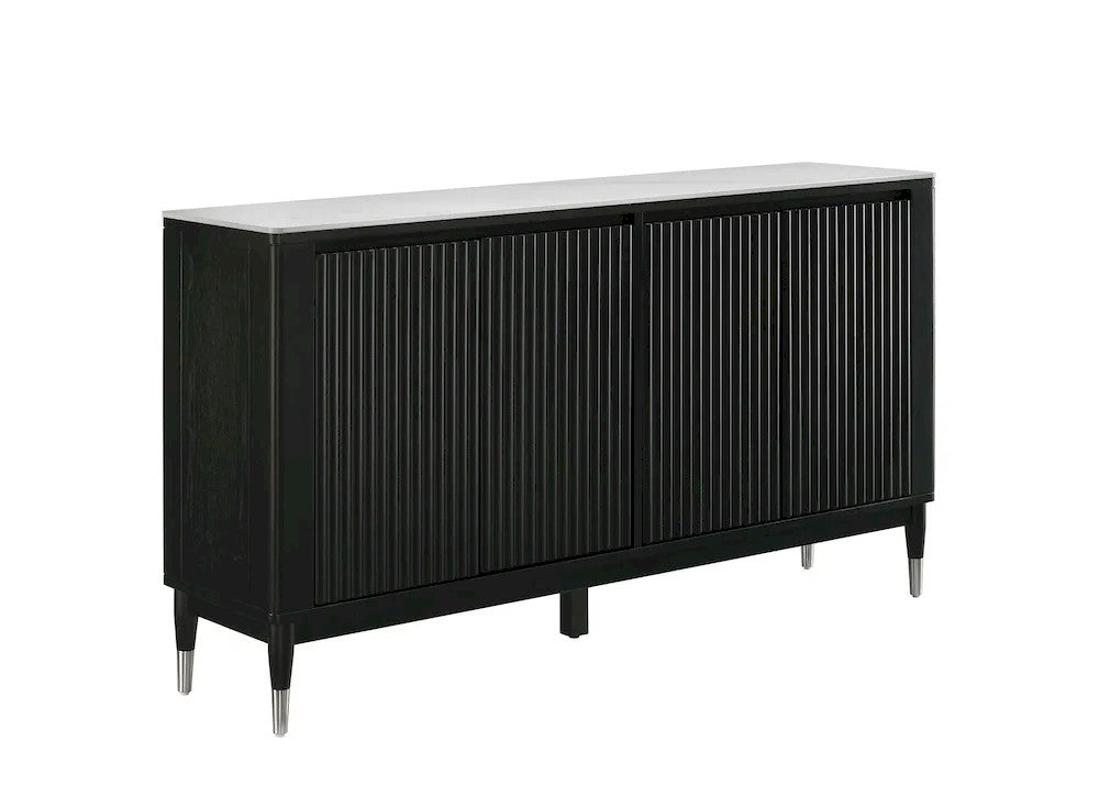 Furniture of America - Maidstone - Server - FM32001BK-SV view 2