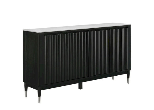 Furniture of America - Maidstone - Server - FM32001BK-SV view 2