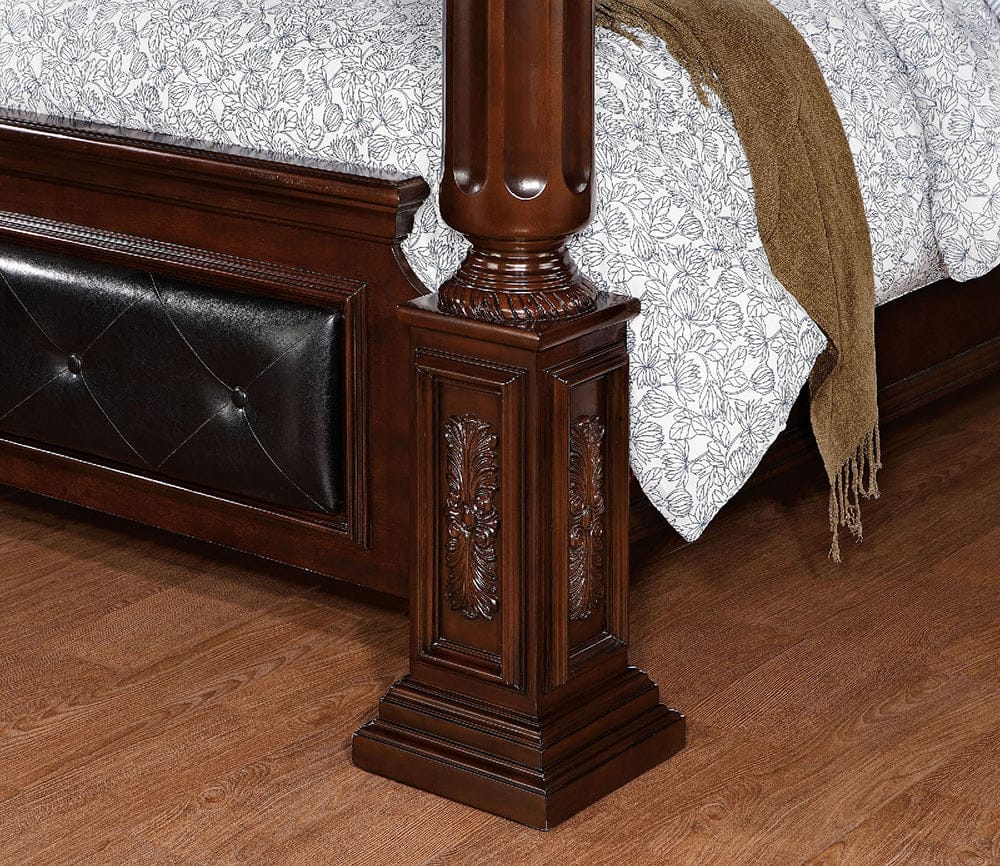 Furniture of America - Mandalay Queen Bed in Brown Cherry - CM7271Q-BED View 3