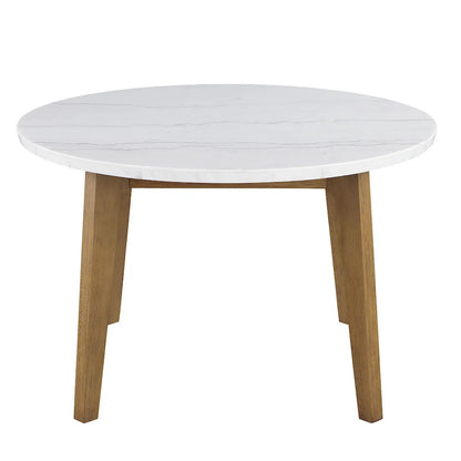 Furniture of America - Mandier - 5 Pc. Dining Table Set - Natural - FM37009NT-RT-5PC view 2