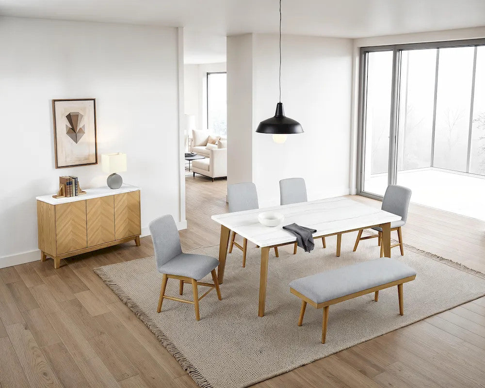 Furniture of America - Mandier - Rectangular Table - FM37009NT-T view 2