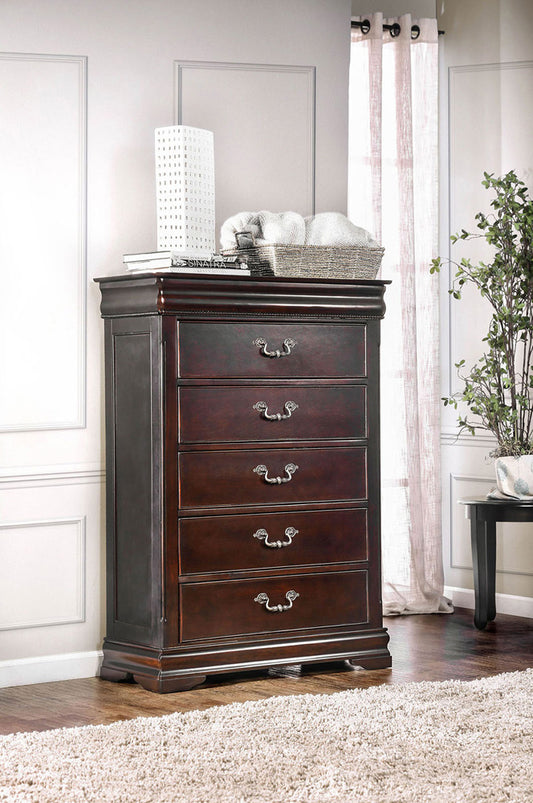Furniture of America - Mandura Chest in Cherry - CM7260C View 1