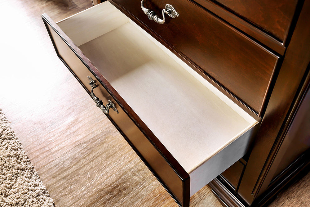 Furniture of America - Mandura Chest in Cherry - CM7260C View 5