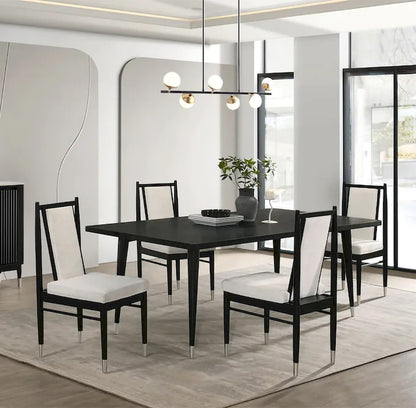 Furniture of America - Margate - 5 Pc. Dining Table Set - FM32002BK-T-5PC view 1