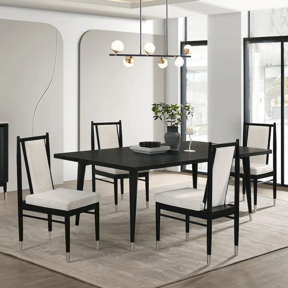 Furniture of America - Margate - Dining Table - FM32002BK-T view 2
