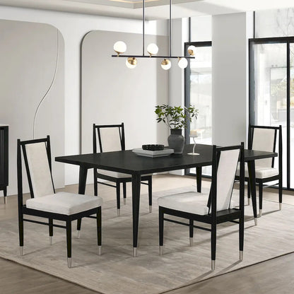 Furniture of America - Margate - Dining Table - FM32002BK-T view 2