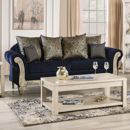 Furniture of America - Marinella Sofa in Royal Blue - SM7744-SF View 1