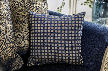 Furniture of America - Marinella Sofa + Loveseat in Royal Blue - SM7744-2PC View 5