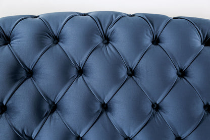 Furniture of America - Martinique Sofa + Loveseat in Blue - SM2230-2PC View 3