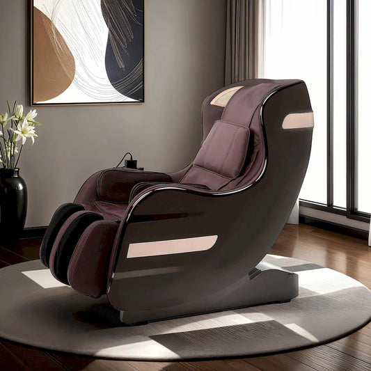 Furniture of America - Martinus - Massage Chair 3D Back Roller, Brown - MC0001BR view 1