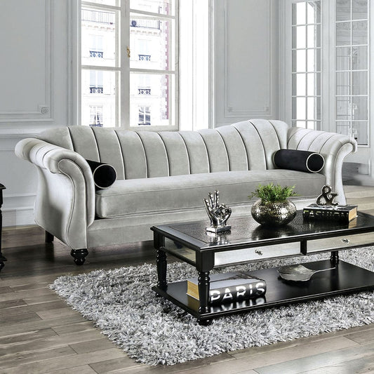 Furniture of America - Marvin Sofa in Pewter - SM2227-SF View 1