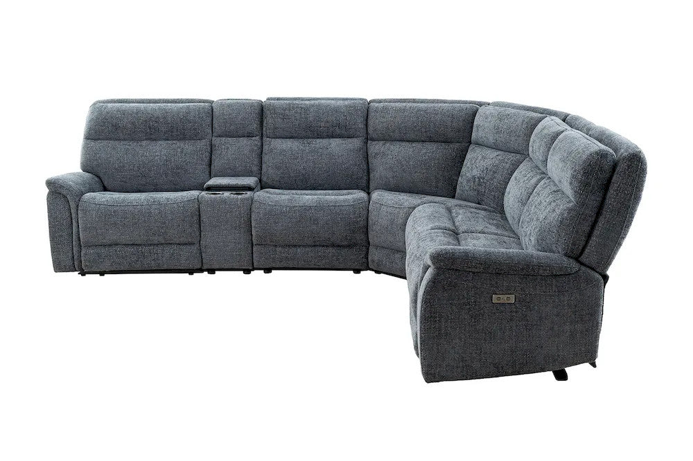 Furniture of America - Mattheus - Power Sectional - Charcoal Gray - CM9944DG-SECT-PM view 6