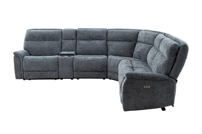 Furniture of America - Mattheus - Power Sectional - Charcoal Gray - CM9944DG-SECT-PM view 6