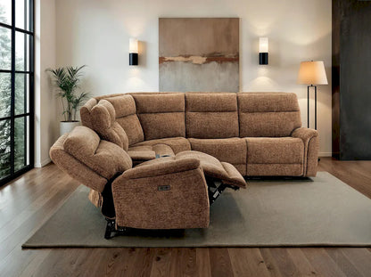 Furniture of America - Mattheus - Power Sectional - Cypress Brown - CM9944BR-SECT-PM view 1
