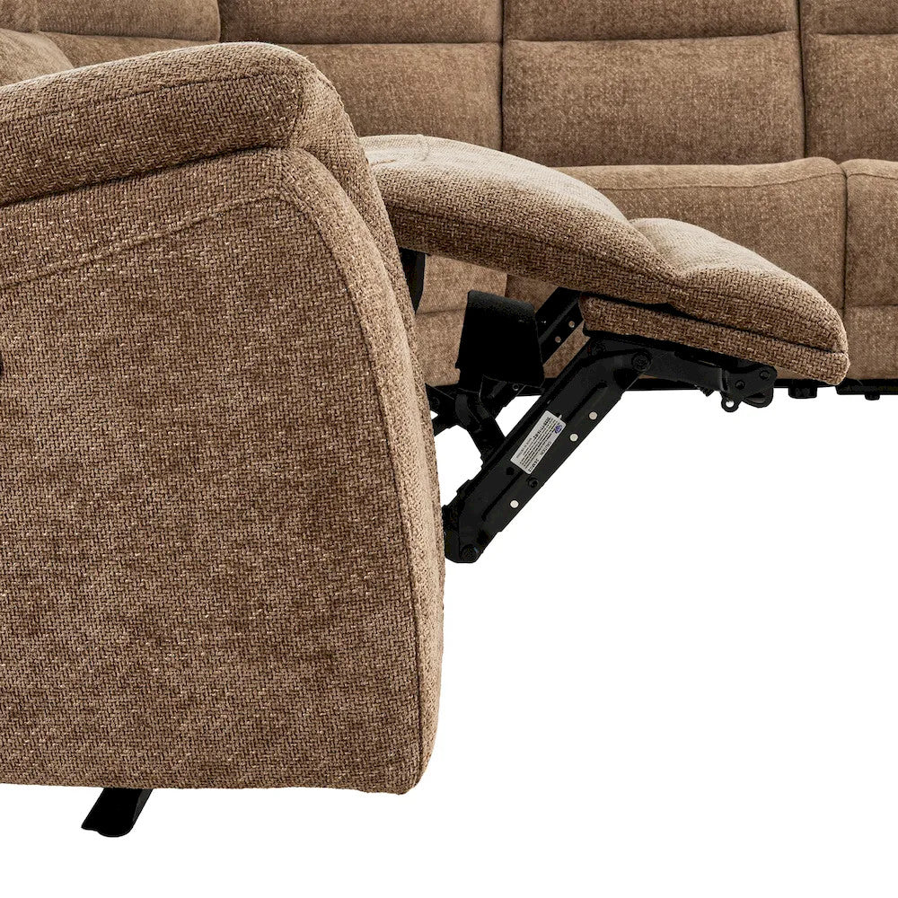 Furniture of America - Mattheus - Power Sectional - Cypress Brown - CM9944BR-SECT-PM view 8