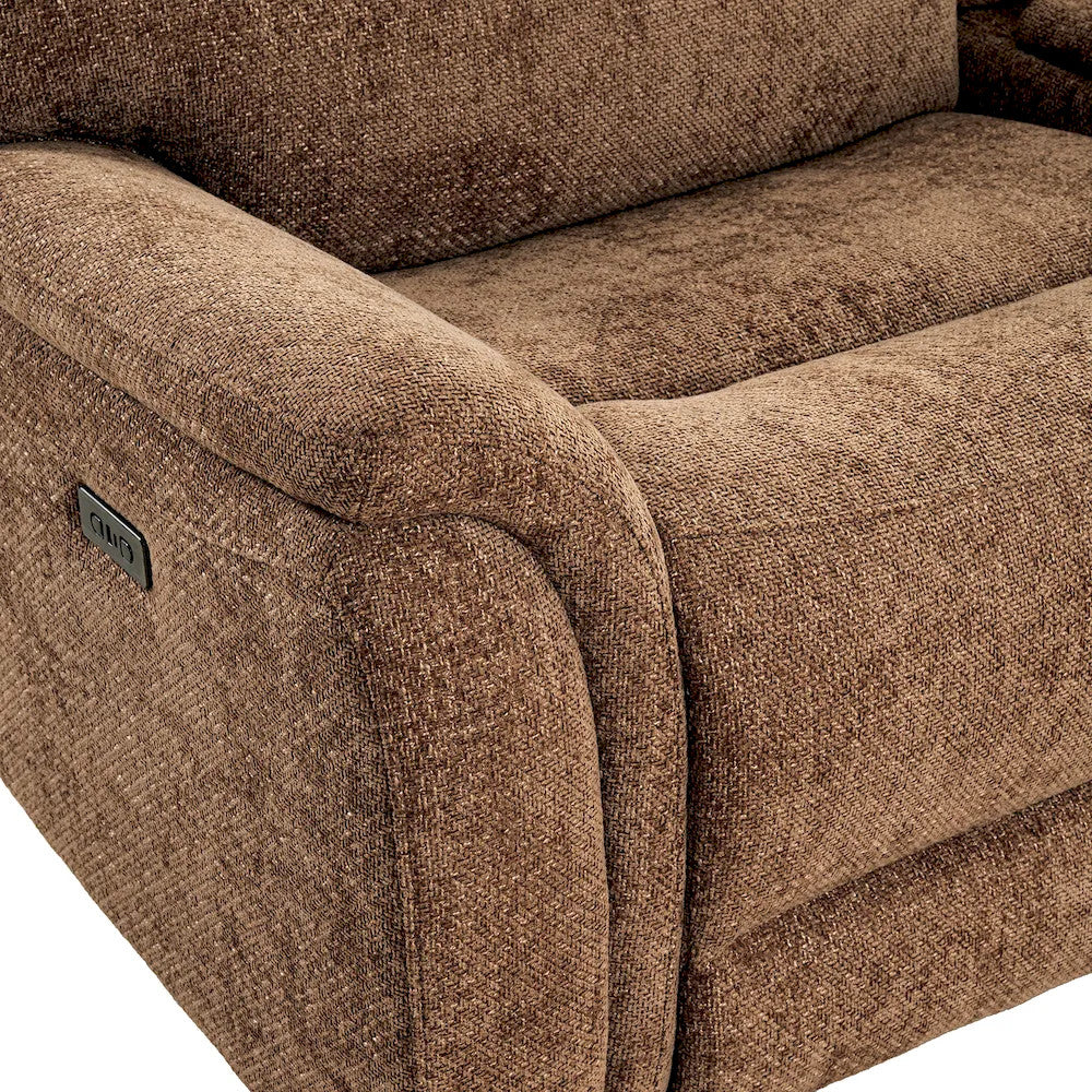 Furniture of America - Mattheus - Power Sectional - Cypress Brown - CM9944BR-SECT-PM view 10