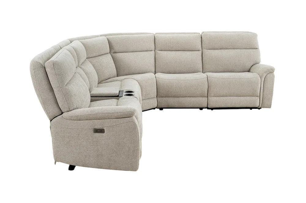 Furniture of America - Mattheus - Power Sectional - Dove Gray - CM9944LG-SECT-PM view 6