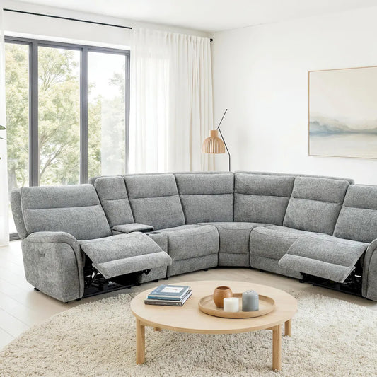 Furniture of America - Mattheus - Power Sectional - Gray - CM9944GY-SECT-PM view 1