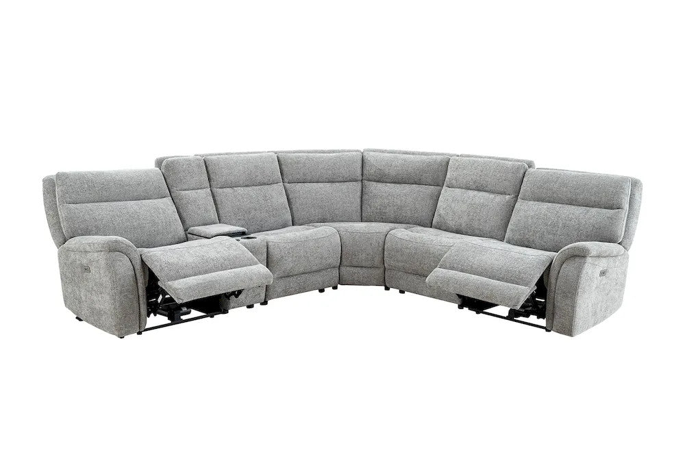 Furniture of America - Mattheus - Power Sectional - Gray - CM9944GY-SECT-PM view 2