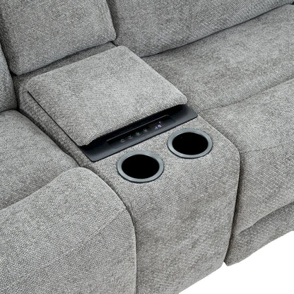 Furniture of America - Mattheus - Power Sectional - Gray - CM9944GY-SECT-PM view 3