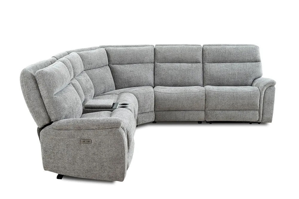 Furniture of America - Mattheus - Power Sectional - Gray - CM9944GY-SECT-PM view 5