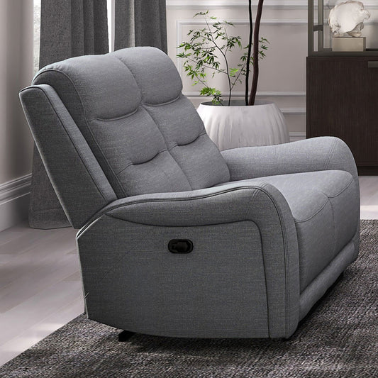 Furniture of America - Matthias Loveseat in Gray - CM9987GY-LV-M View 1