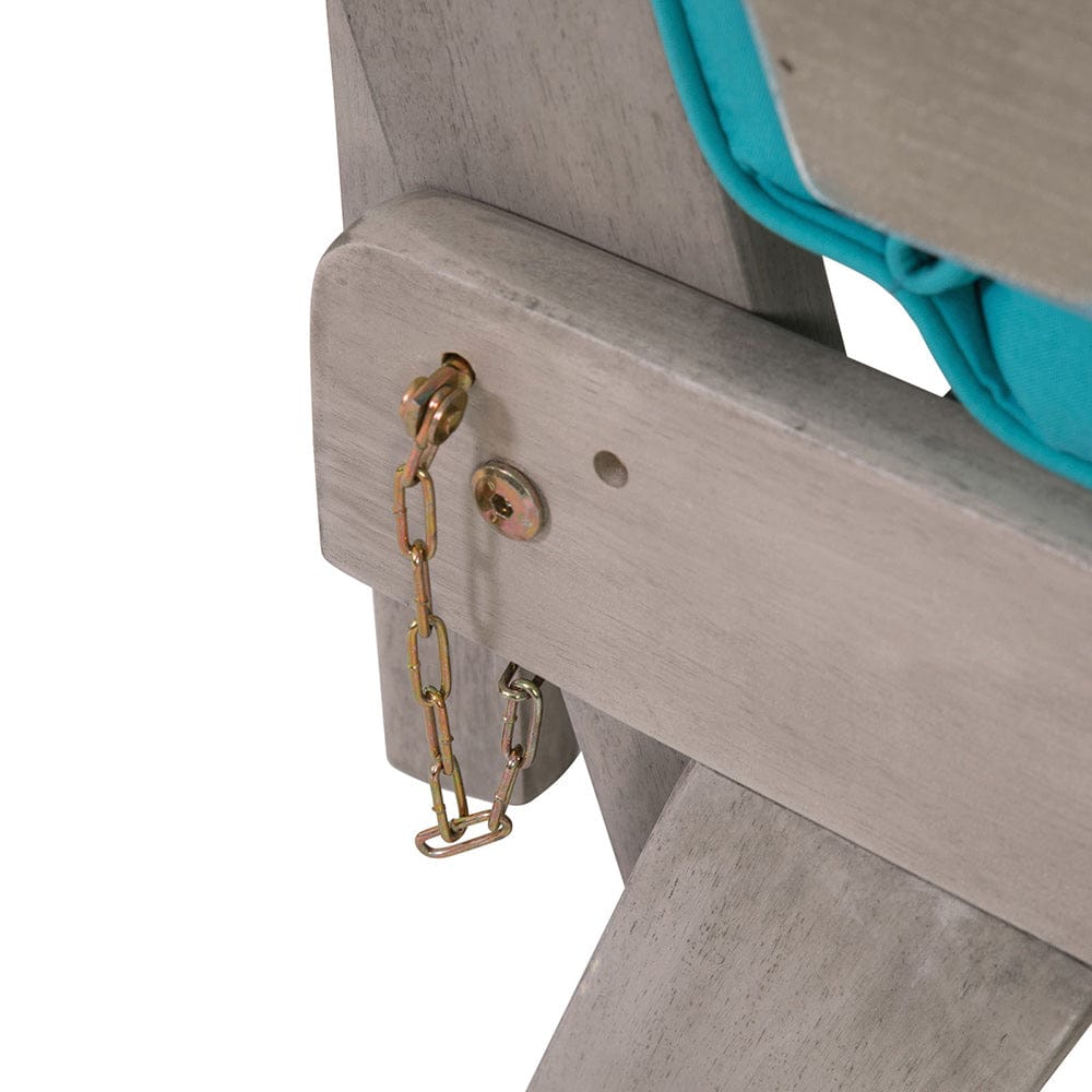 Furniture of America - Maui Convertible Sofa Daybed in Gray/Turquoise - GM-1015 View 5