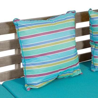 Furniture of America - Maui Convertible Sofa Daybed in Gray/Turquoise - GM-1015 View 7