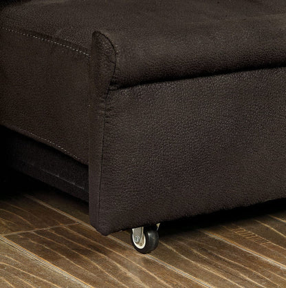 Furniture of America - Mavis Futon Sofa in Dark Brown - CM2691-SET-VN View 8