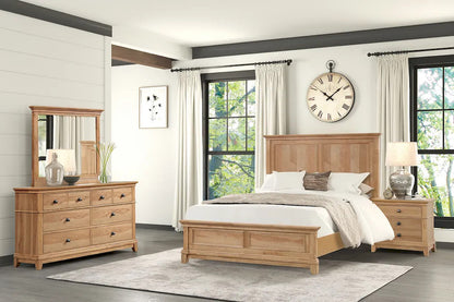 Furniture of America - Mchenry - 3 Pc. Queen Bedroom Set - FM7706NT-Q-4PC view 1