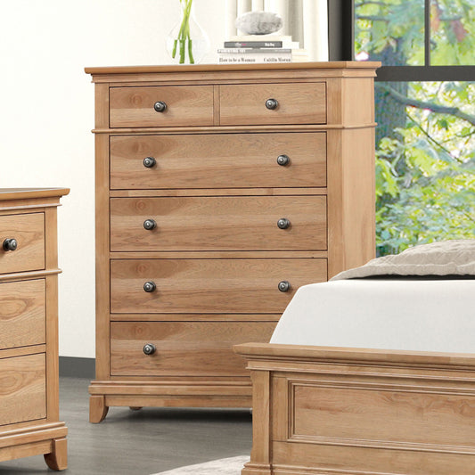 Furniture of America - Mchenry Chest in Natural Oak - FM7706NT-C View 1