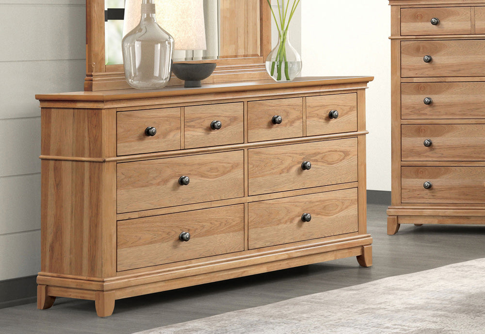 Furniture of America - Mchenry Dresser in Natural Oak - FM7706NT-D View 1