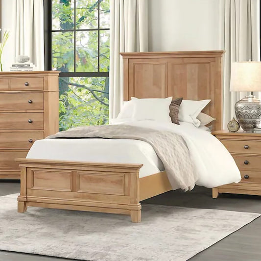 Furniture of America - Mchenry - Full Bed, Natural Oak - FM7706NT-F-BED view 1