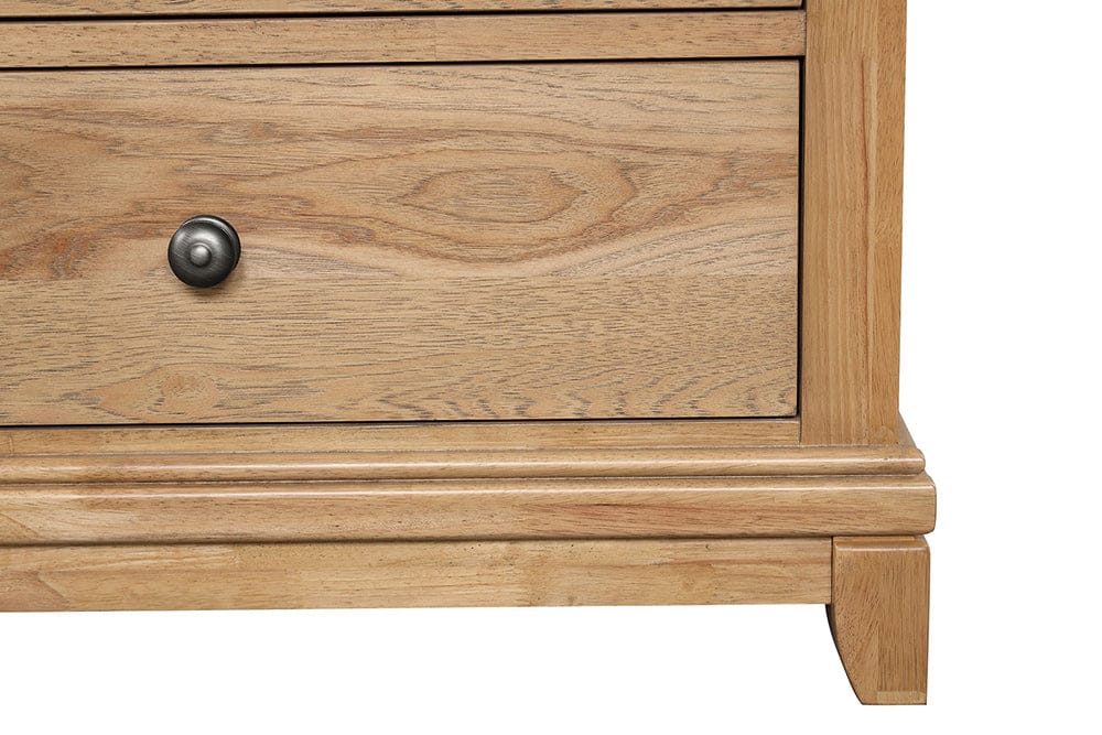 Furniture of America - Mchenry Mirror in Natural Oak - FM7706NT-M View 5