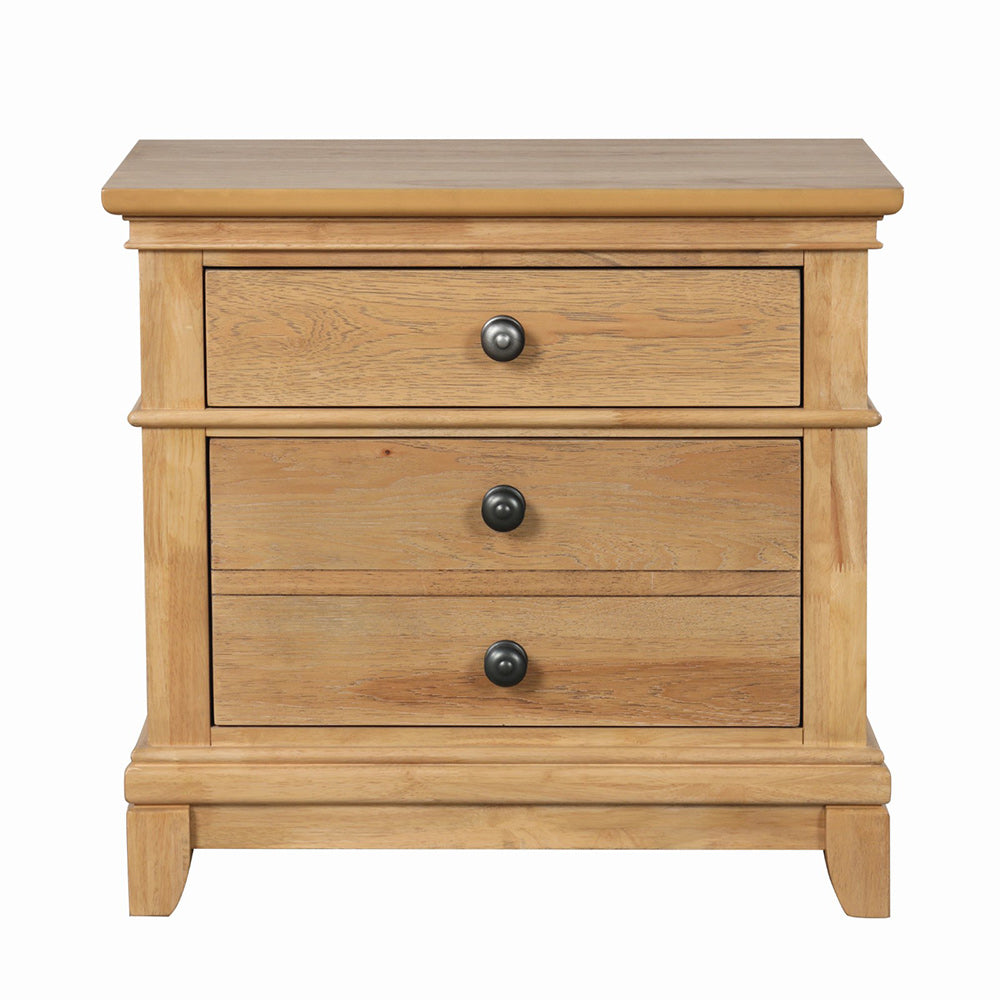Furniture of America - Mchenry Nightstand in Natural Oak - FM7706NT-N View 2