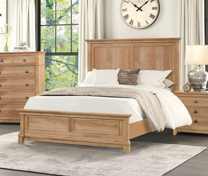 Furniture of America - Mchenry Queen Bed in Natural Oak - FM7706NT-Q-BED View 1