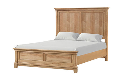 Furniture of America - Mchenry Queen Bed in Natural Oak - FM7706NT-Q-BED View 4