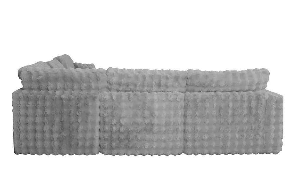 Furniture of America - Mckenna - Modular Sectional - Silver Gray - FM67011SV-SECT view 5