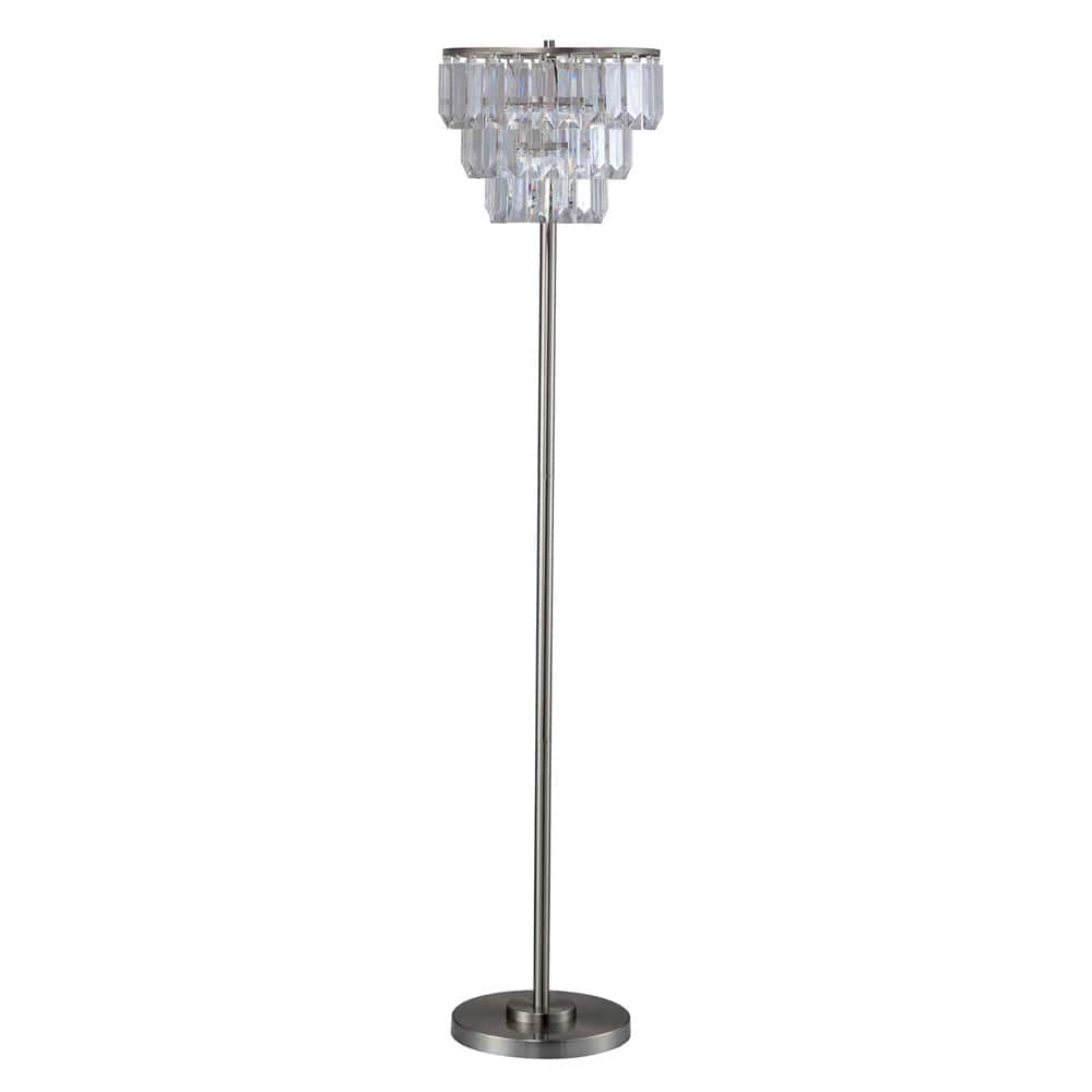 Furniture of America - Meg Floor Lamp in Clear - L76936F View 1