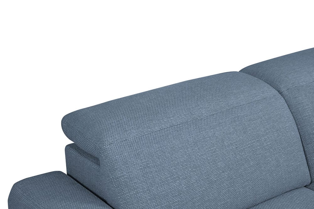 Furniture of America - Melancton Power Sectional in Blue - CM9933BL-SECT-PM View 6
