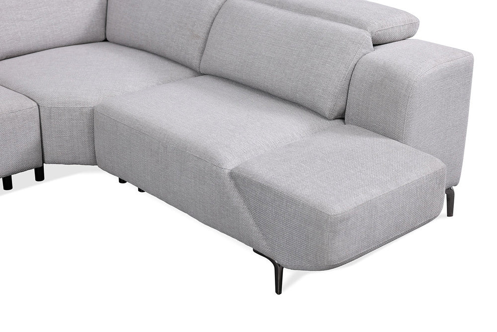 Furniture of America - Melancton Power Sectional in Light Gray - CM9933LG-SECT-PM View 2