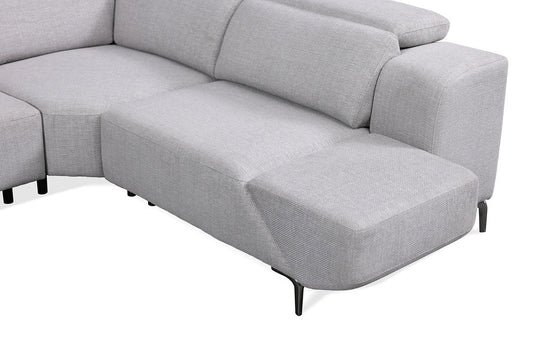Furniture of America - Melancton Power Sectional in Light Gray - CM9933LG-SECT-PM View 2