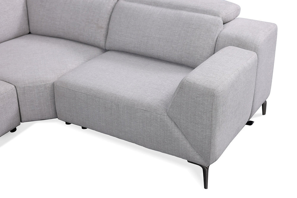 Furniture of America - Melancton Power Sectional in Light Gray - CM9933LG-SECT-PM View 3