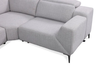 Furniture of America - Melancton Power Sectional in Light Gray - CM9933LG-SECT-PM View 3