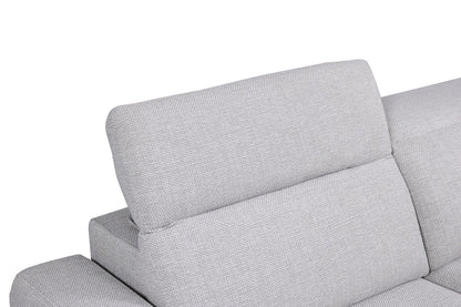 Furniture of America - Melancton Power Sectional in Light Gray - CM9933LG-SECT-PM View 6
