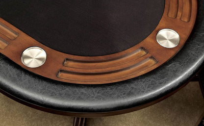 Furniture of America - Melina Game Table in Brown Cherry - CM-GM367CH-T-TABLE View 3