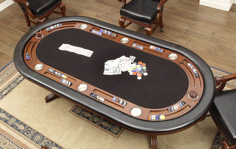 Furniture of America - Melina Game Table in Brown Cherry - CM-GM367CH-T-TABLE View 4