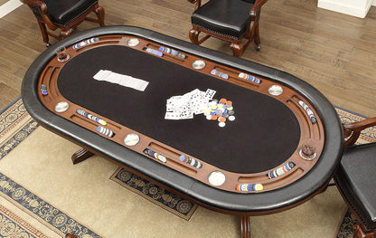 Furniture of America - Melina Game Table in Brown Cherry - CM-GM367CH-T-TABLE View 4