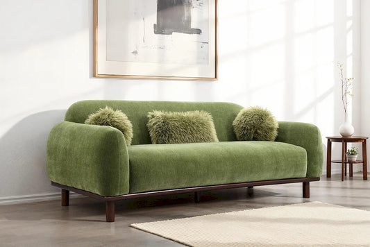 Furniture of America - Mellone - Sofa, Olive Green - FM64007GR-SF view 2