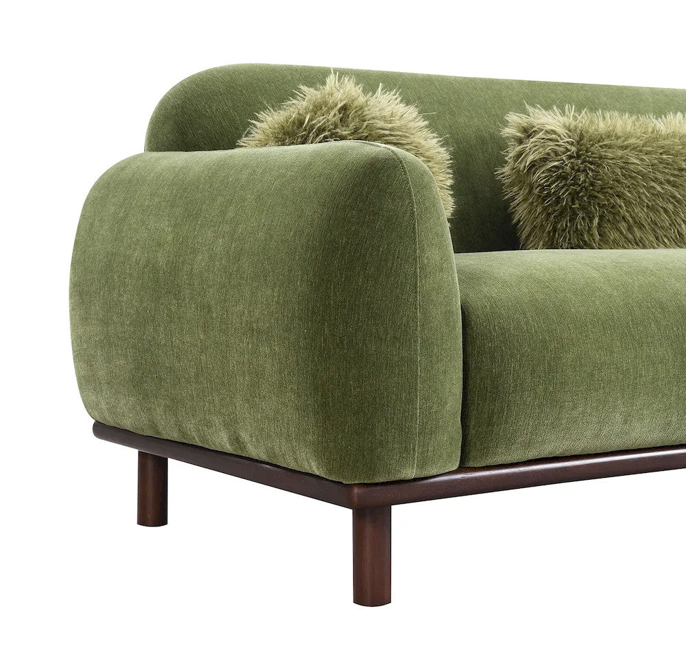 Furniture of America - Mellone - Sofa, Olive Green - FM64007GR-SF view 5